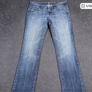 7 For All Mankind Light Blue Flare Jeans